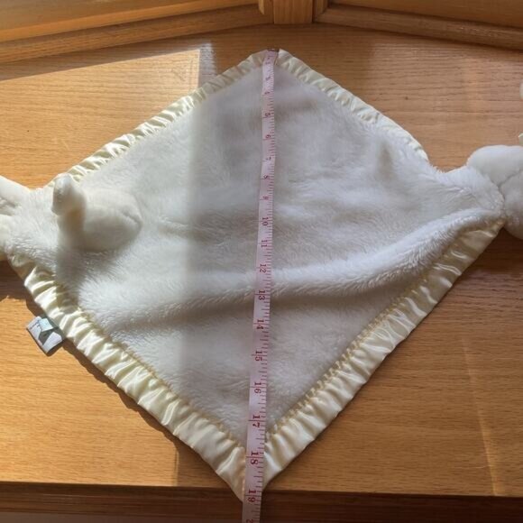 My Banky Aleigh Lamb Lovey Security Blanket Satin Trim - Picture 9 of 9